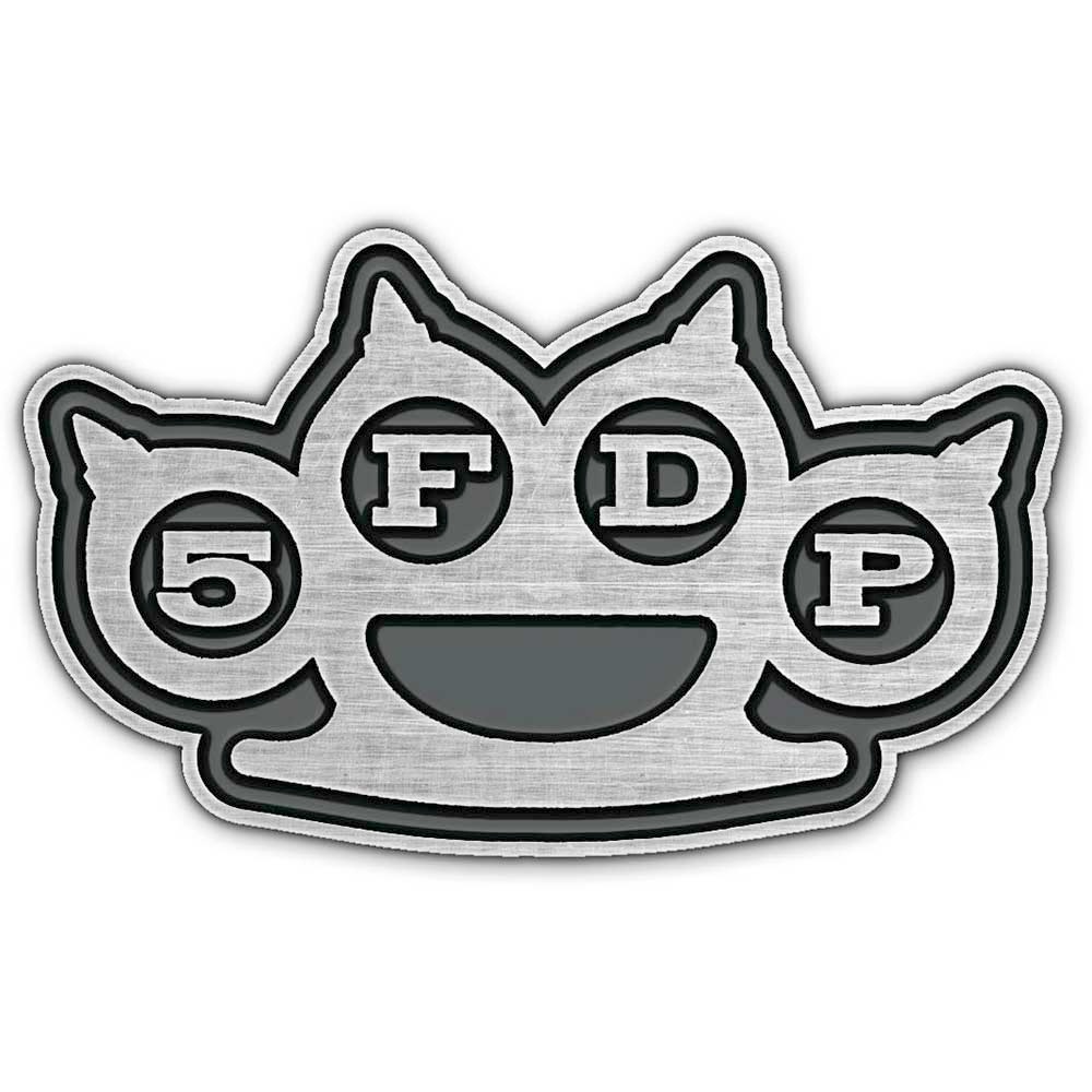 Five Finger Death Punch - Knuckles Button pin - Grau